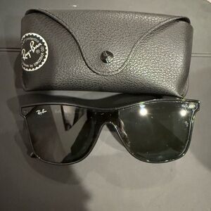 Ray-Ban BLAZE WAYFARER SUNGLASSES  RB4440-N black w/ Case